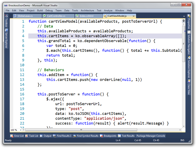KnockoutJsonDemo - Microsoft Visual Studio (29)