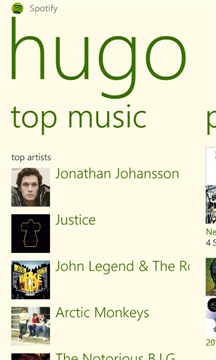 Spotify for Windows Phone