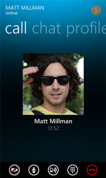 Skype for Windows Phone 7