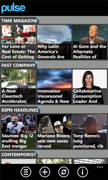 Pulse News Reader for Windows Phone