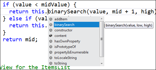 Nice JavaScript intellisense improvements in VS11