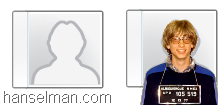 Lync 2010's default Person matches the outline of Bill Gates' 1977 Mug Shot