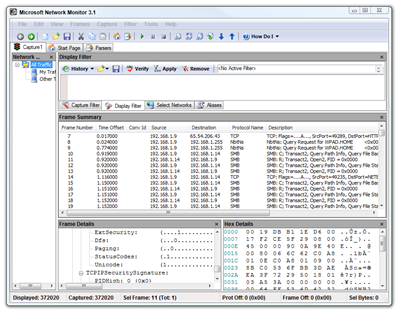 Microsoft Network Monitor 3.1