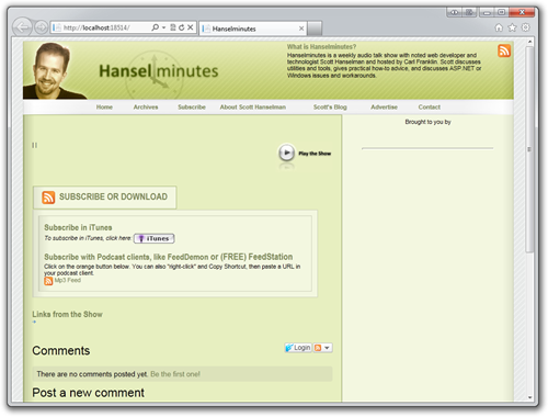 Hanselminutes - Step 1