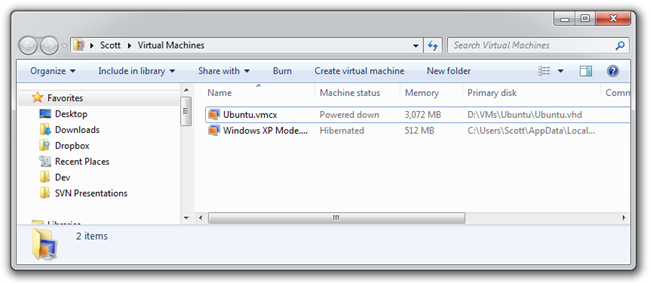 windows virtual machine ubuntu