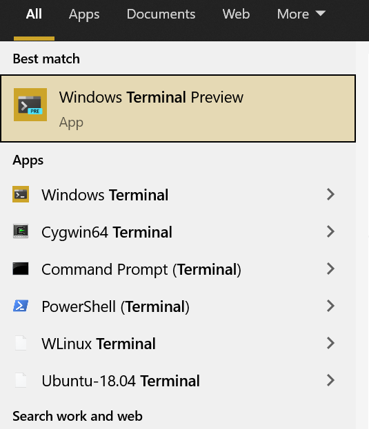 Windows Terminal for All
