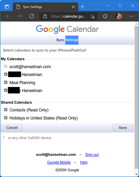 How to make Shared Google Calendars show up on your iPhone and iPad
